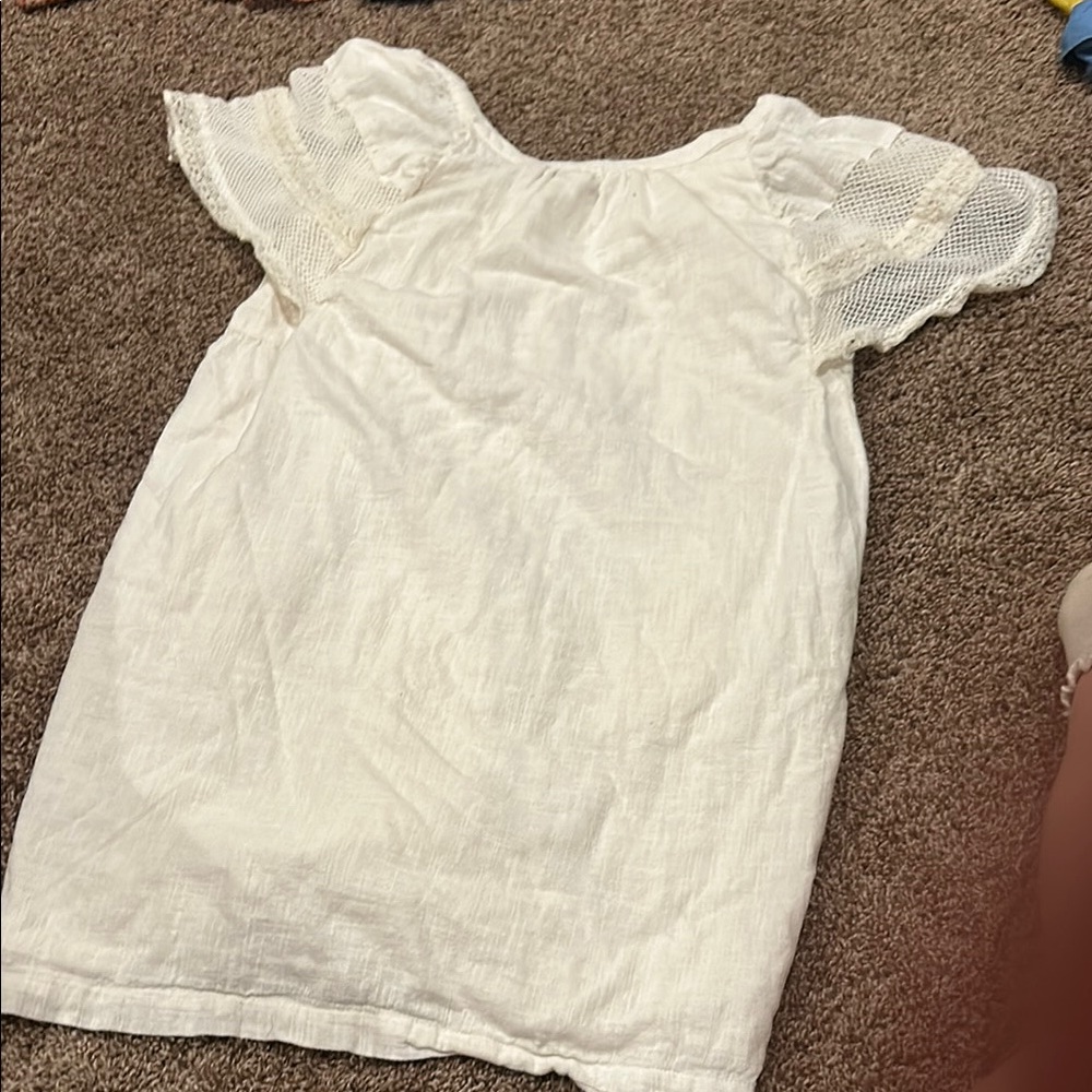 Old Navy Cream Mini Dress